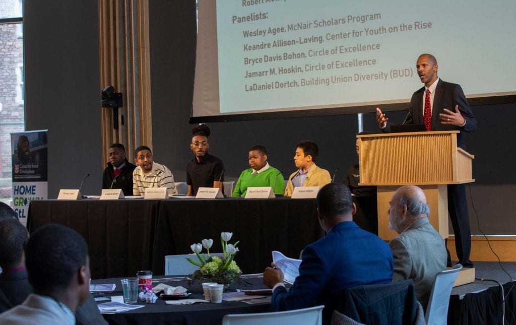 Robert Motley moderates the 