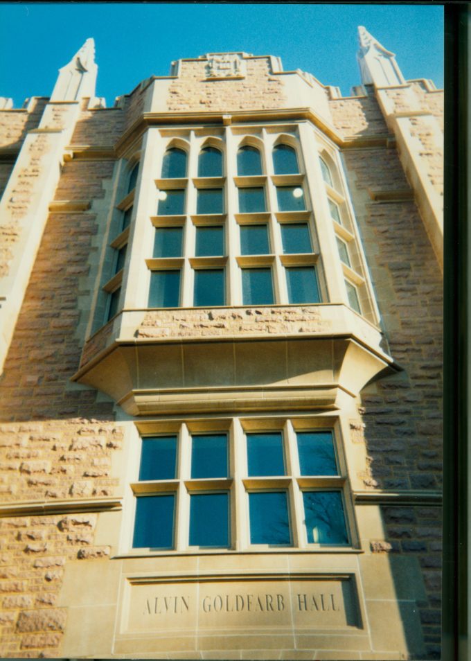 Alvin Goldfarb Hall. Dedicated in 1998, this new building more than doubled GWB's space and expanded and upgraded the School's computing facility and technology infrastructure.