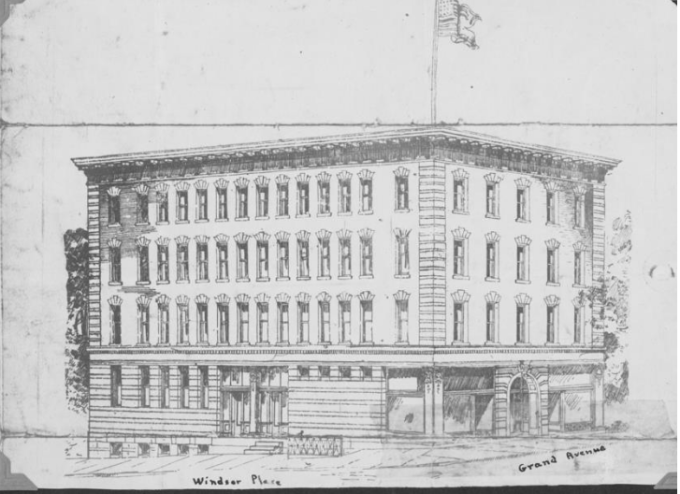 In 1909-10 the School of Social Economy occupied space in the Olivia Building located at 1023 N. Grand Avenue.