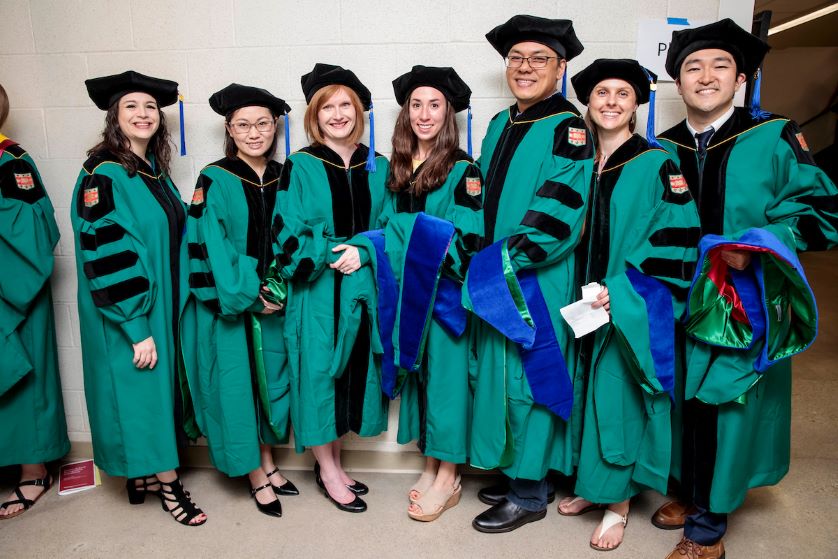 Some of our 2019 PhD graduates at the Brown School Recognition Ceremony.