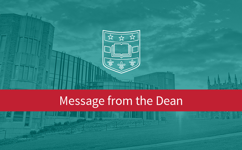 Message from the Dean