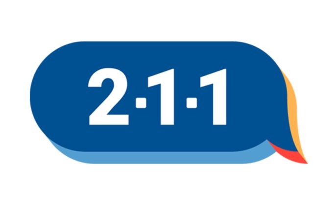 United Way 2-1-1 logo