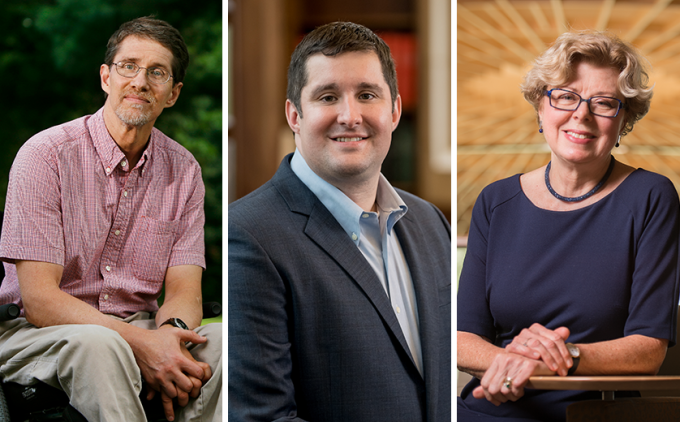 Professor Ross Brownson, Assistant Professor Byron Powell, Professor Enola Proctor